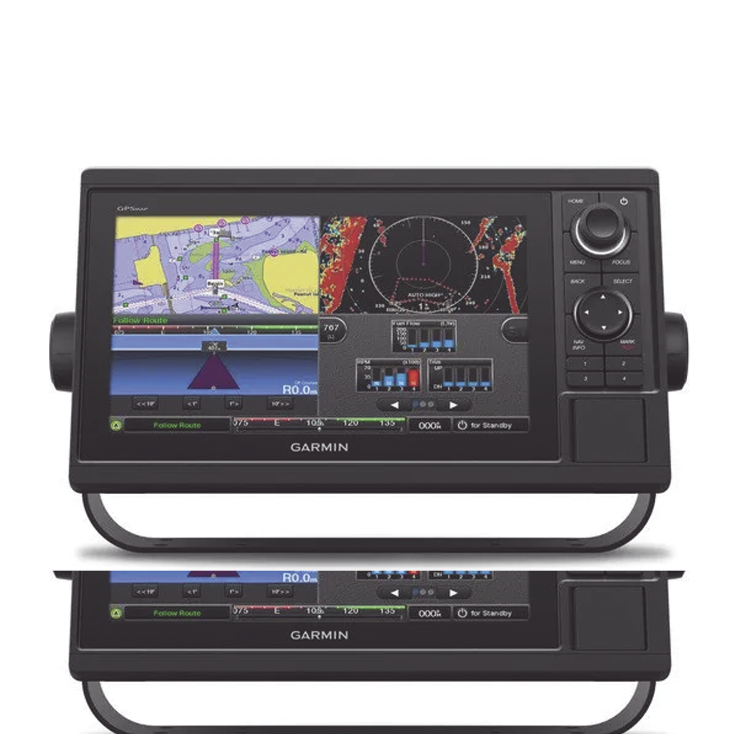 GPSMAP® 1022 ecosonda de 10" sin salida para sonda.