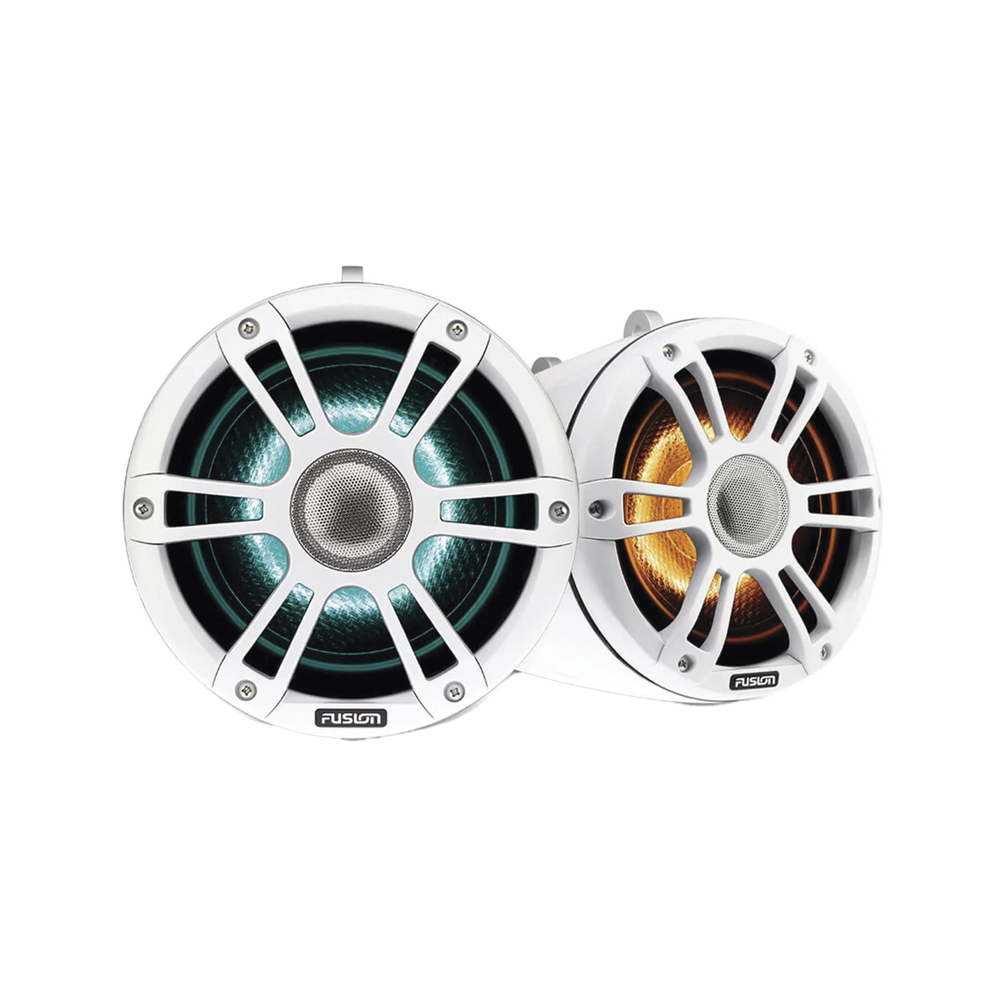 Altavoces marinos de torre serie Signature 3 con iluminación led de 7.7" Fusion