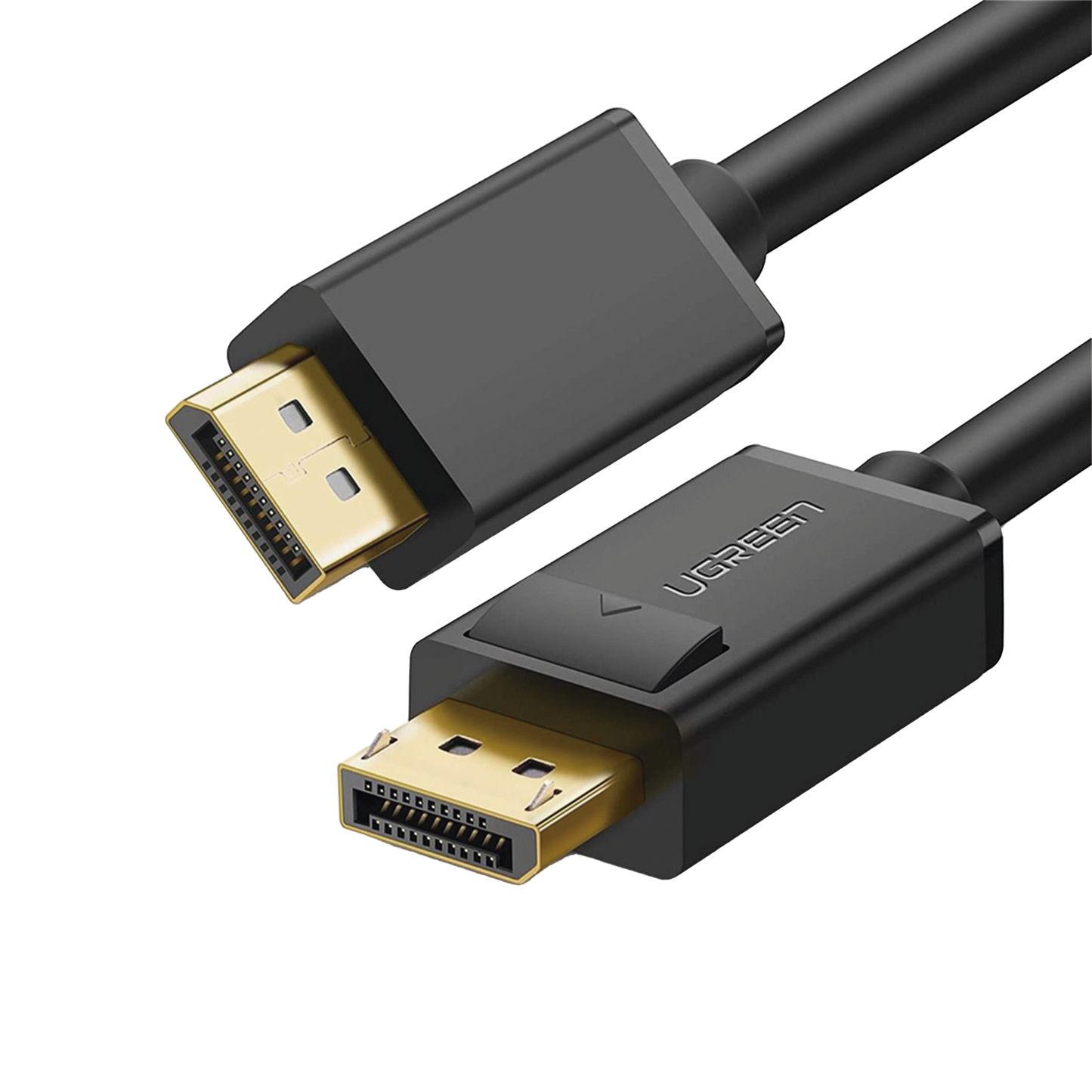 Cable DisplayPort 1.2 Macho a Macho/ Longitud 5m / Versión DP1.2 / Soporta 4K@60Hz; 2K@144Hz / Soporta 3D / Color profundo de 8 y 10 bits / Blindaje Interno Múltiple / Cobre Estañado 28AWG / Botón de Liberación
