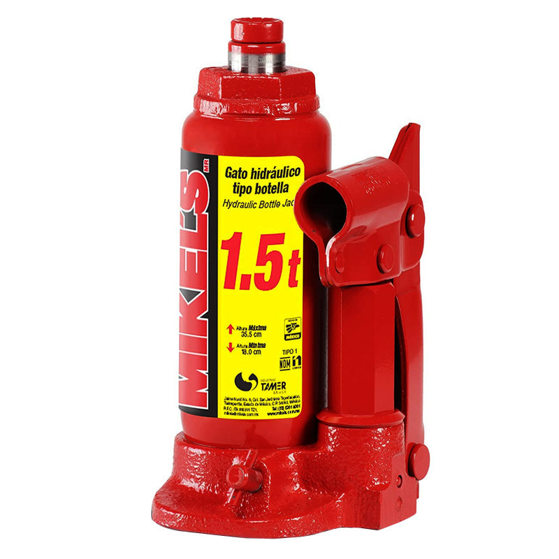 Gato Hidraulico Botella 1,500 Kgs Gh-1.5