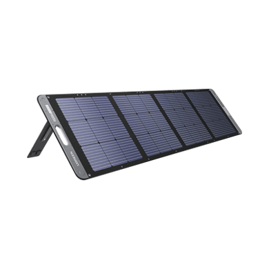 Panel Solar Plegable 200W / Recomendado para el Power Station Portable de 1200W UGREEN / Alta Eficiencia de Conversión / Alineación Inteligente de la Luz Solar / Resistente Al Agua y Duradero / Incluye Cable XT60 Macho a Macho 2m.