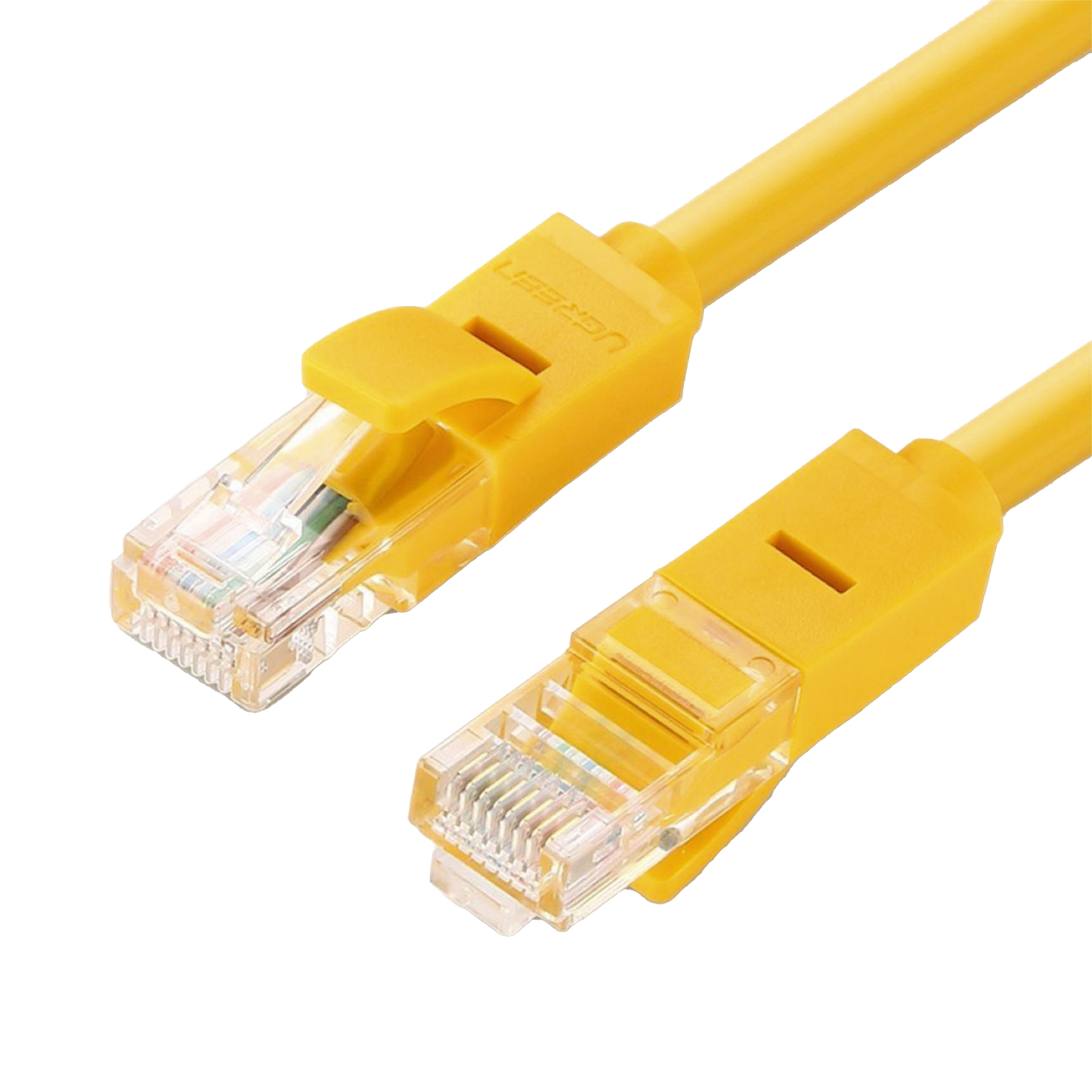 Cable UTP Ethernet Cat 6 Color Amarillo 5 Metros