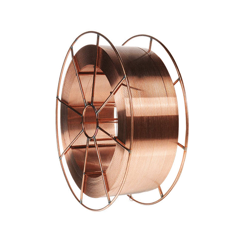 Carrete De Microalambre Sólido Para Acero Al Carbono Welding Wire 0.030” De 5 Kg Infra 2049