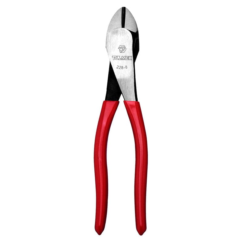 Pinza de corte diagonal alta palanca 8″ Mod. D228-8 Tulmex