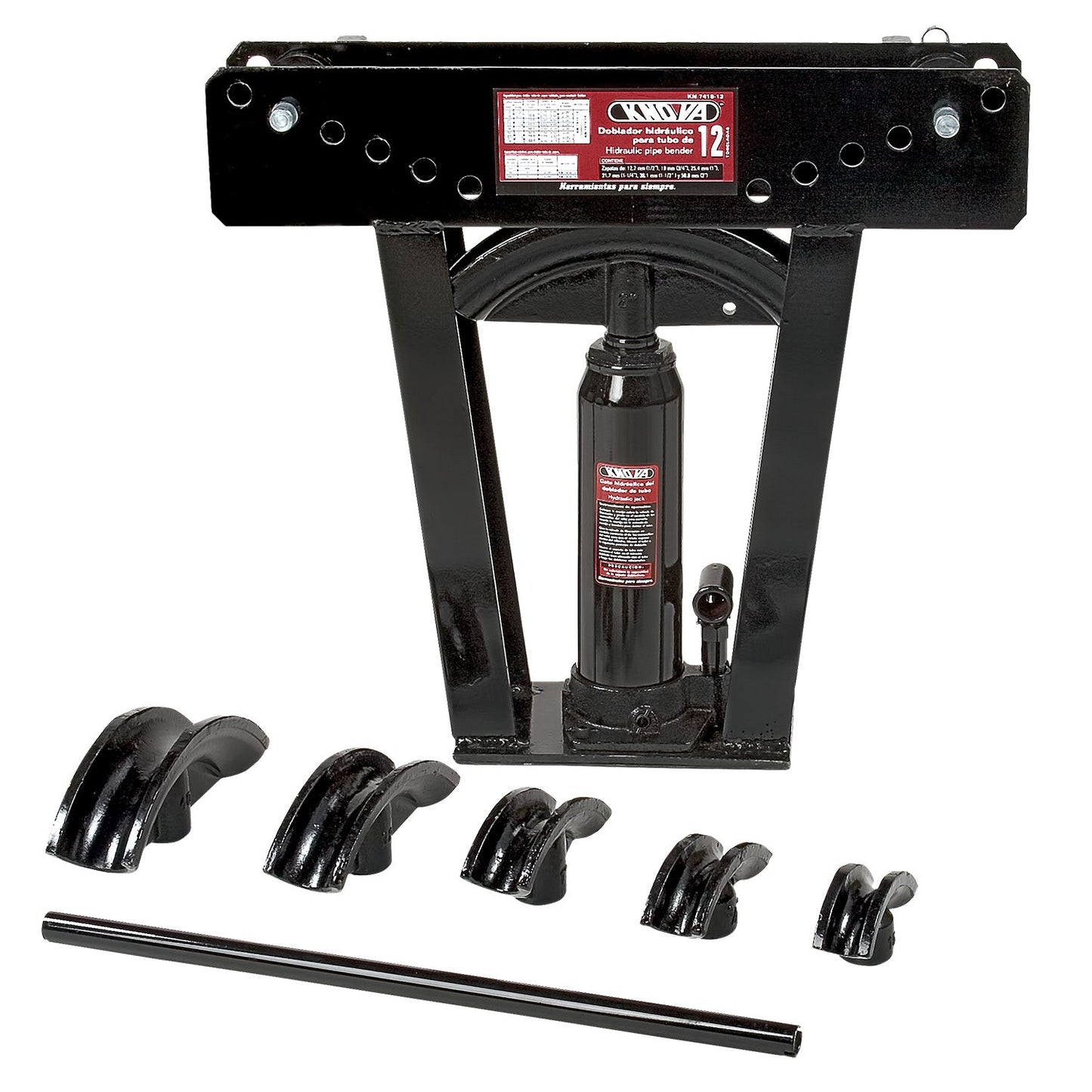 10840 Doblador hid.p/tubo 12ton 1/2″-2″ kn 7410-12 kn