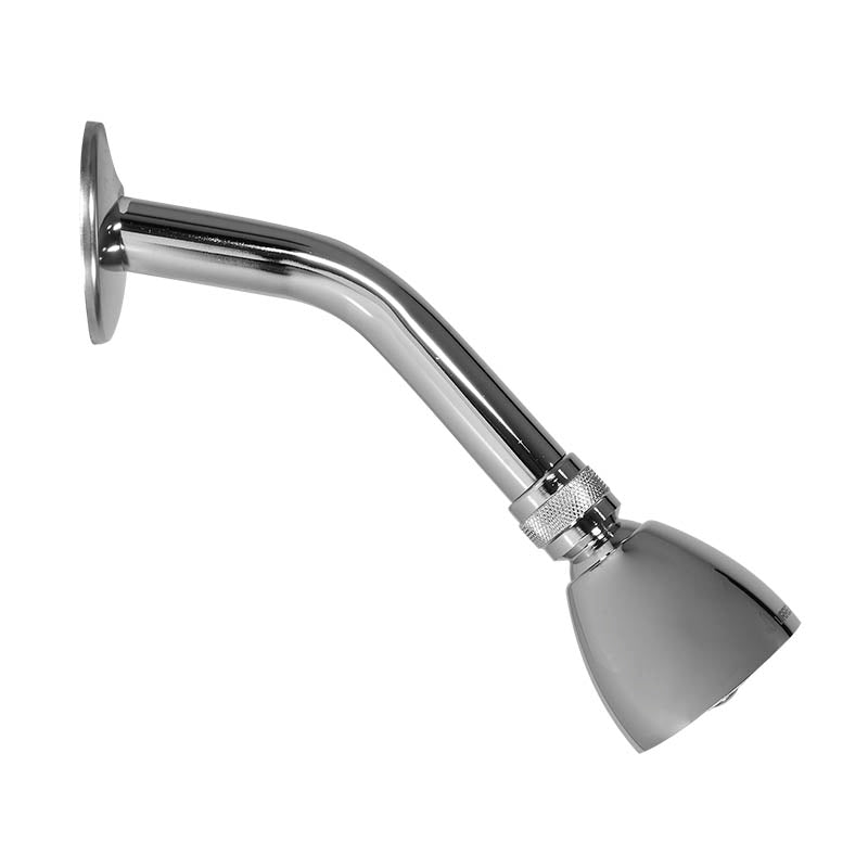 295B Regadera Brazo Y Chapetón A.Inox Cromo Ur