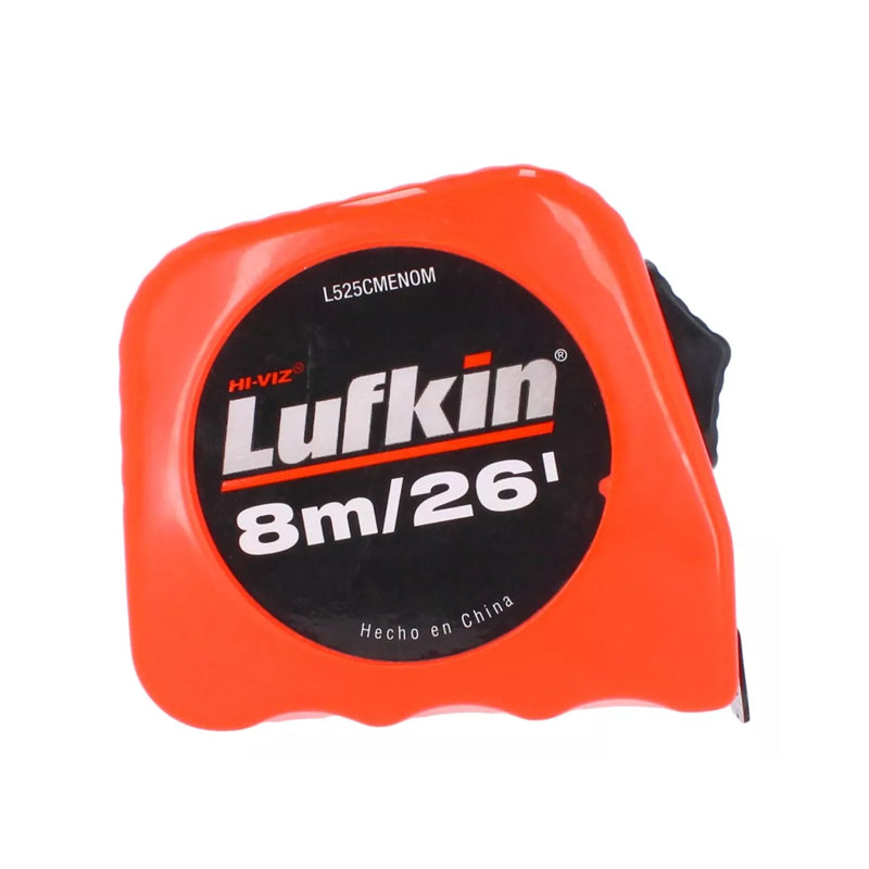 L525CMENOM – LF250-08 Flexómetro 8mx25mm Naranja