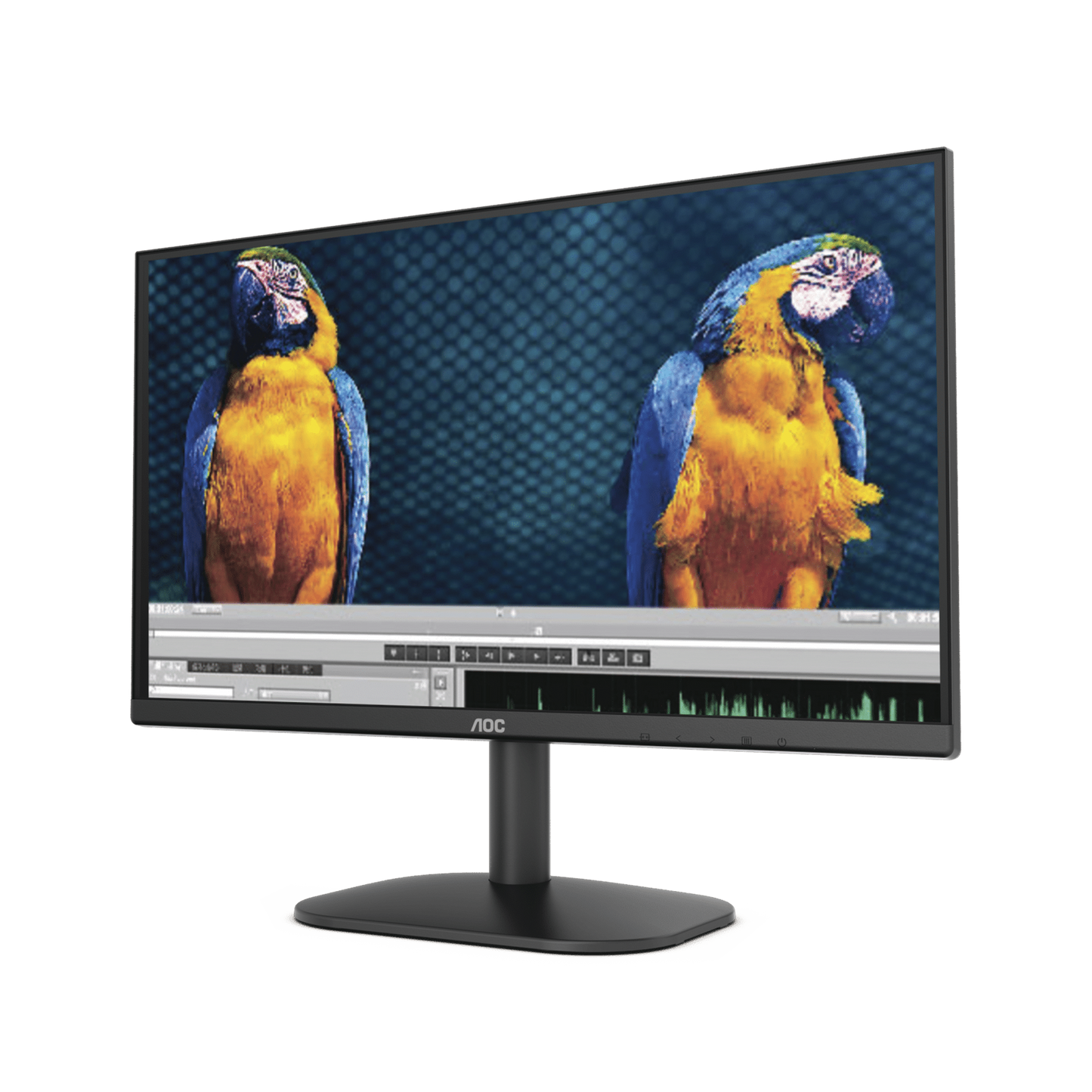 Monitor LED de 21.5" VESA, Resolución 1920 x 1080 Pixeles, Entradas de Video VGA/HDMI. Panel VA Backlight LED. Aspecto Ultradelgado