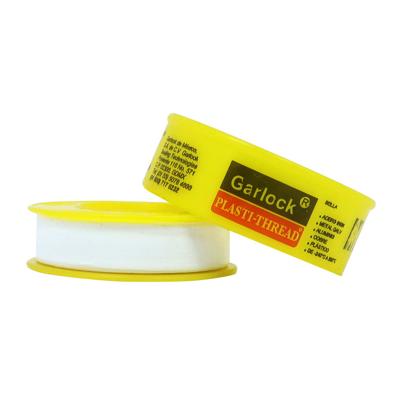 06C2NPLTH110 Cinta de teflón garlock de 1/2″ nacional amarillo