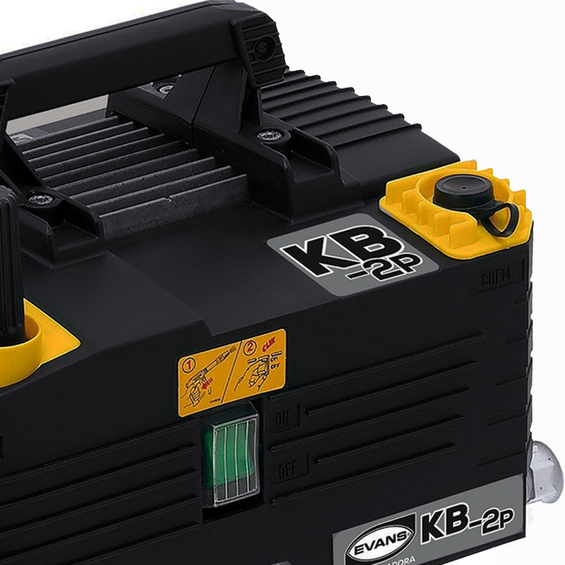 Hidrolavadora eléctrica de 2 Hp 120V KB-2P con bomba triplex de 8 LPM 1500 PSI