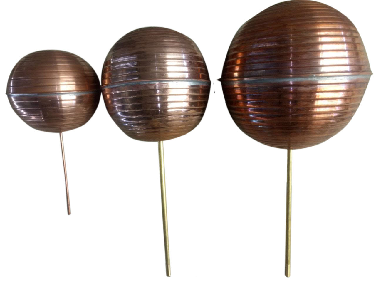 Flotador de cobre alta presión 1/4″ x 4″