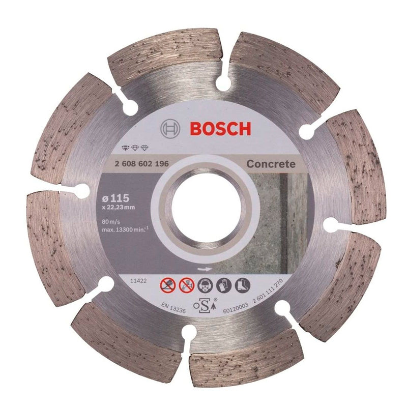 Disco Bosch segmentado STD concrete 115 mm