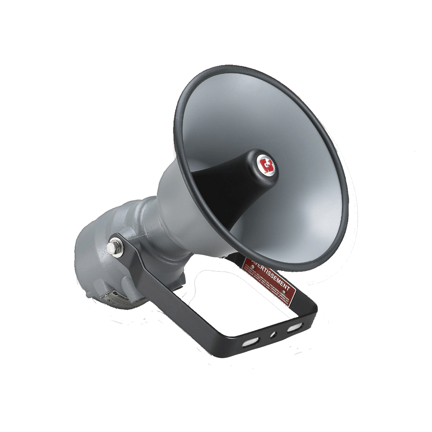 Altavoz amplificado a prueba de explosiones 302X SelecTone® Aprobado por CSFM y listado por UL y cUL para Clase I, División 1, Grupos B, C y D; Clase I, División 2, Grupo A; Clase II, División 2, Grupos F y G; Clase III 24 VCD col