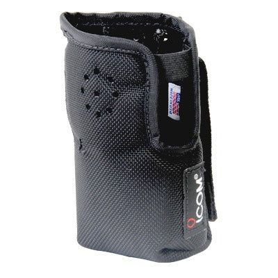 Funda de Nylon con lazo para cinto y correa en antena, para IC-F3103D, IC-F4103D, IC-F3210D, IC-F4210D.
