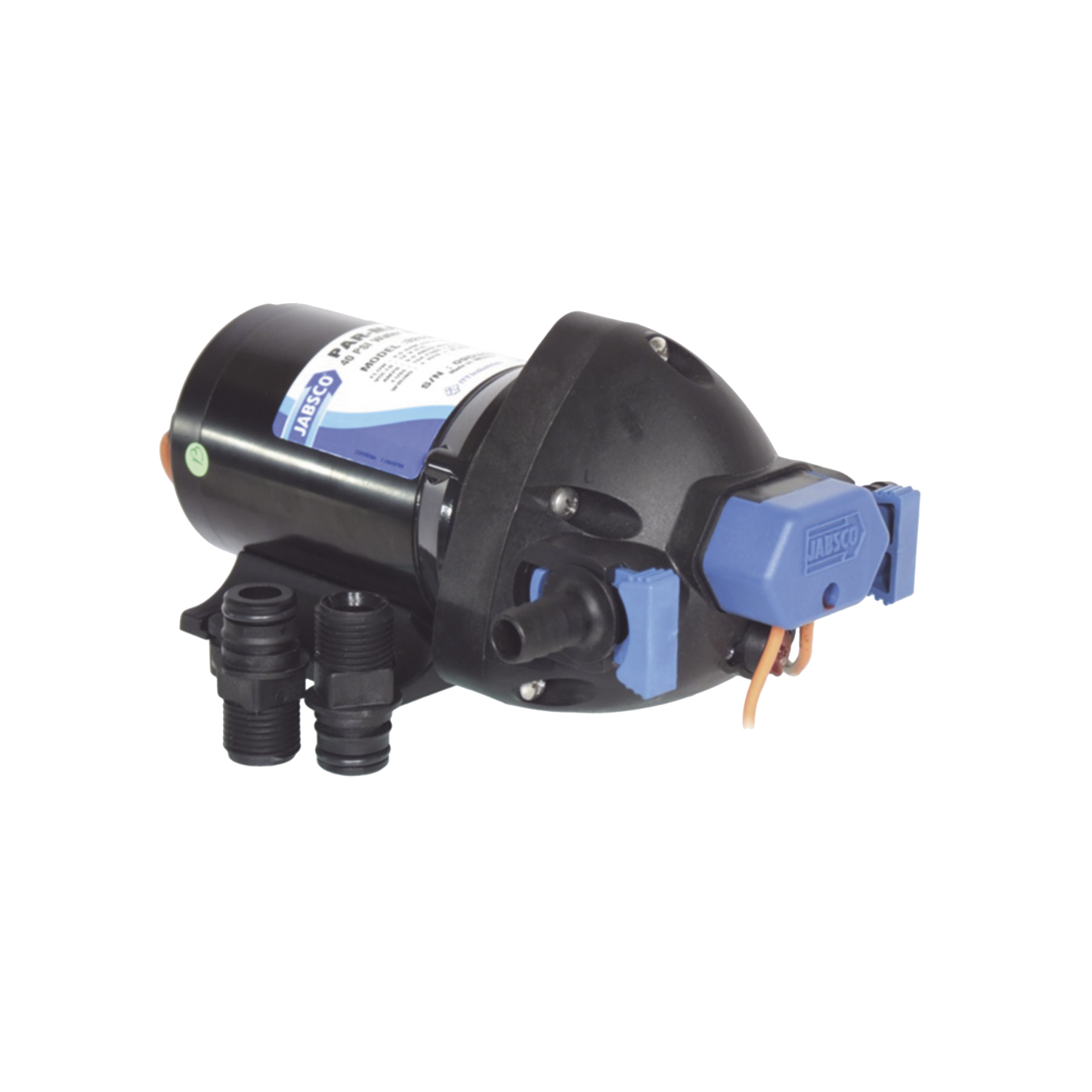 Bomba controlada por presión Par Max HD 4' a 12 Vca, alta presión 40 psi 15 lpm / 4 gpm