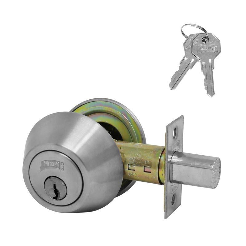 MX89204 Cerrojo 519 llave-maripo. níquel satinado Yale x