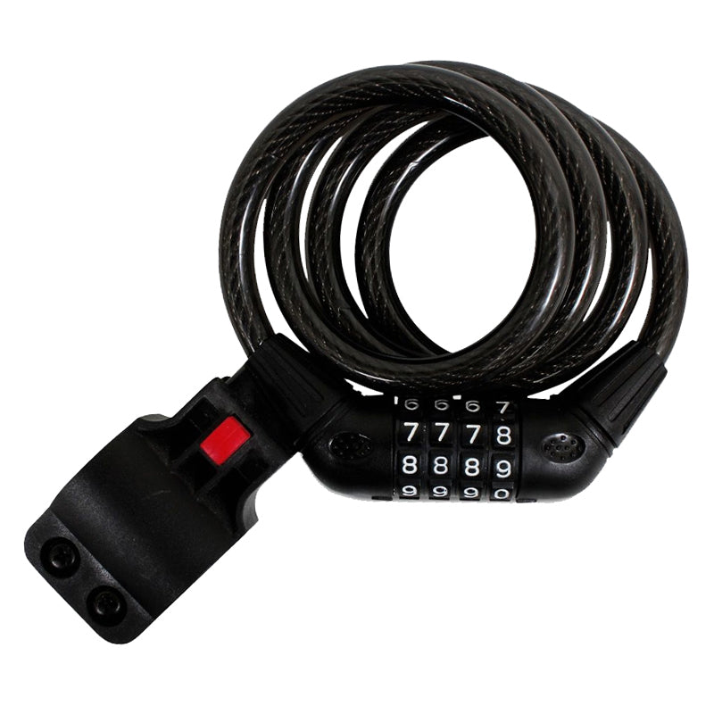 CBE100 Cable candado espiral combinacion 1m