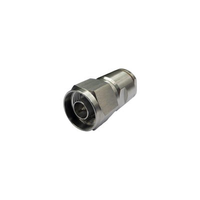 Conector N Macho de Rosca / CNT-400, 9913, RG8/U Pin Cautivo, Trimetal.