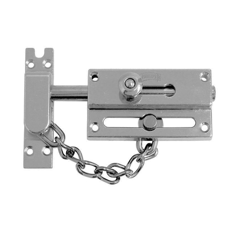 Pasador Con Cadena De Seguridad 48 De Cromo, Phillips MX572