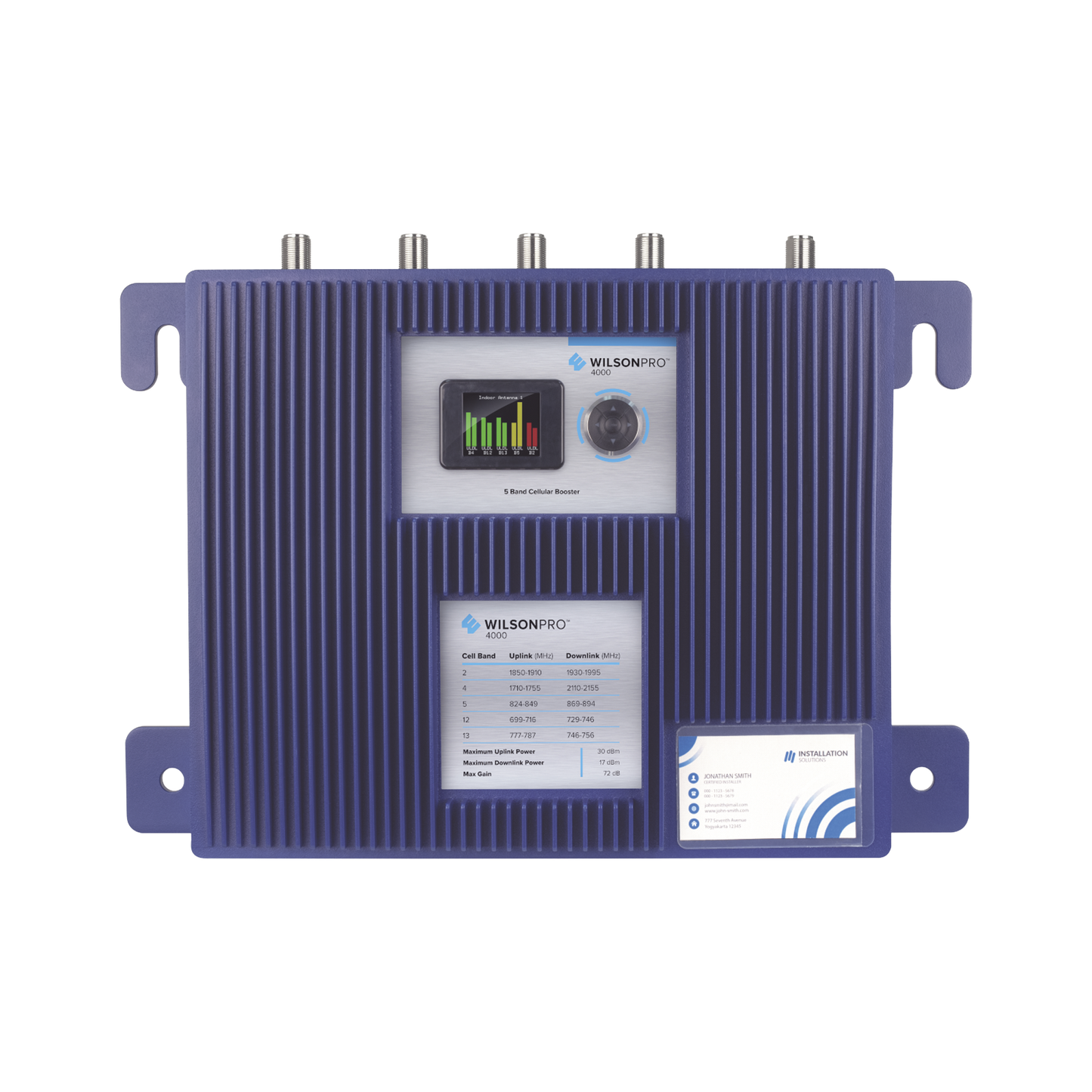 Amplificador de Señal Celular PRO4000, Reacondicionado | 4 Amplificadores en 1, Soporta hasta 16 antenas internas | Amplifica múltiples operadores | TecnologÃas 4G y 3G | Hasta 9,200 m2 de Cobertura