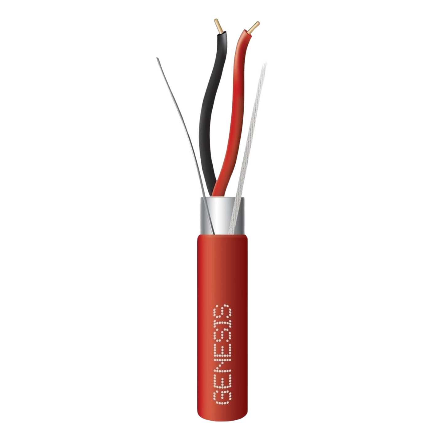 Bobina de 305 Metros 2 x 16 AWG Blindado PLENUM para Alarmas de Incendio