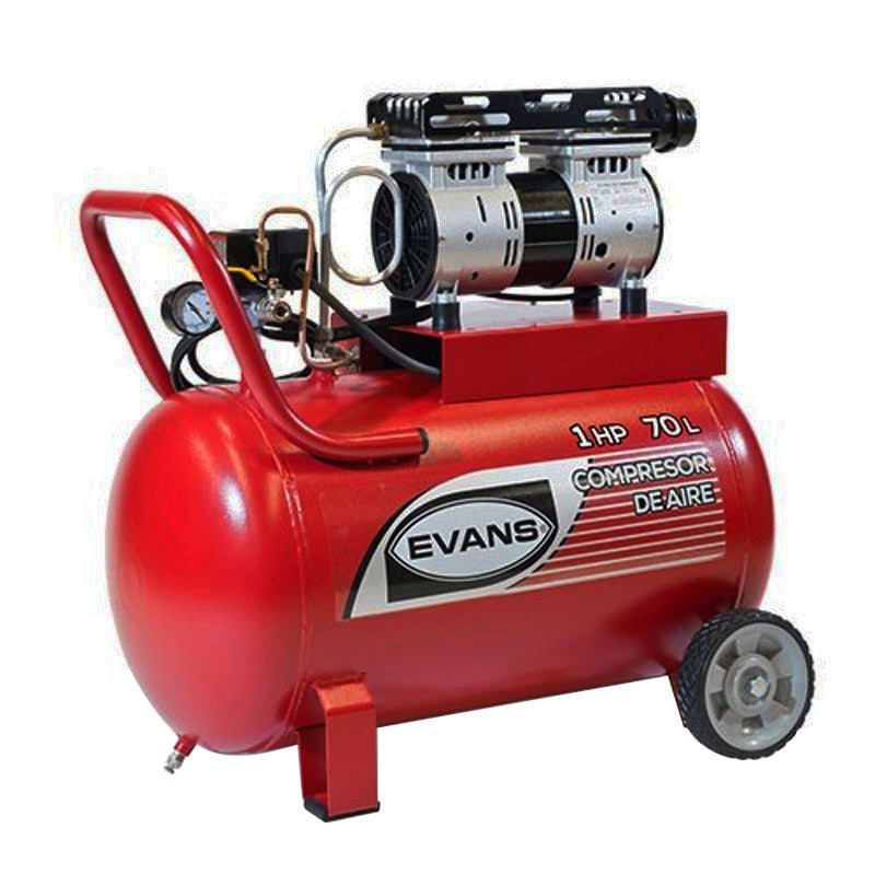 Compresor de aire paintair libre de aceite 1 etapa 1 HP con tanque de 70 litros 116 PSI