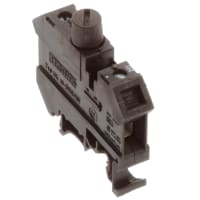Funda el bloque de terminales para el AWG (negro) del relleno del fusible de cartucho: 24 - serie de 6 Reino Unido