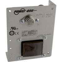 Fuente de alimentación, AC-DC, 48V, 0.5A, 100-264V adentro, marco abierto, Pnl Mnt, serie linear, linear