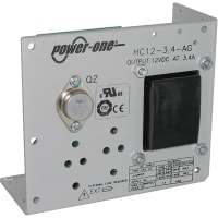 Power Supply, AC-DC, 12V, 3.4A, 100-264V adentro, Open Frame, Pnl Mnt, Linear, Linear Series
