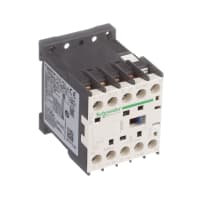Contactor miniatura LC1, CABALLOS DE FUERZA de 10 en 575-600 VAC, 3P, 24VAC, serie de los micrones de TeSys