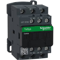 Carril 3P, 18A 1NO/1NC 24VAC, serie del estruendo del control del motor del contactor de TeSys Deca