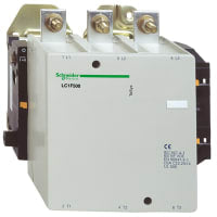 Contactores, No-Invirtiendo, 3 poste, 500A, 220 VAC, montaje del panel, serie de TeSys F