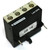 Interconecte el amplificador, relais, 24VDC/250VAC, 3-Pole, montaje de la tapa, serie de TeSys D