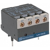 Módulo de interfaz del contactor, 3-P, de estado sólido, 24VDC, montaje superior, serie de TeSys D