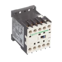 Contactores, LC1 miniatura 3P, 9 A, 4 kilovatio, 240 VAC, serie de los micrones de TeSys