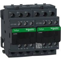 Invertir el contactor LC2, 3P, 32 A, 30 caballo de fuerza, 120 VAC, serie de TeSys Deca