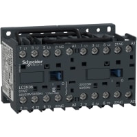 Invertir el contactor LC2 3P, 110 VAC, 6 A, 3P, carril del estruendo, serie de los micrones de TeSys