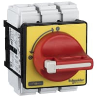 El montaje de la puerta de 3 poste No-Fundió el desenganche del interruptor, 63 A, kilovatio de 30, IP20, IP65
