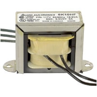 El TRANSFORMADOR, FILAMENTO, 117V, 50/60HZ, 6.3VCT, 3.0A, CONDUCE