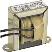 TRANSFORMADOR, PRI: 110-120V, 60HZ, 125VCT @15DCMA, 6.3V @.6a, CONDUCE