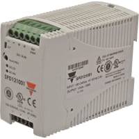 Fuente de alimentación, AC-DC, 24V, 3.8A, 85-264V adentro, incluido, montaje del carril del estruendo, 91W, serie del SPD