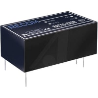 RECOM 10W, 1 hizo salir, la fuente de alimentación encajada del modo del interruptor (SMPS), 15V C.C., 667mA