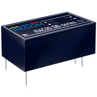 Fuente de alimentación, AC-DC, 12V, 1.66A, 90-264V adentro, incluido, Por-Agujero, 20W, serie de RAC20-B