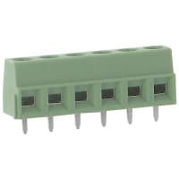 Serie terminal de la posición COMBICON MKDSN del tornillo 5m m 6 16AWG 400V 13.5A del PWB