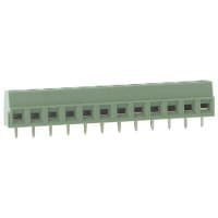 Serie terminal de la posición COMBICON MKDSN del tornillo 5m m 12 16AWG 400V 13.5A del PWB