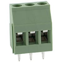 Serie terminal de la posición COMBICON MKDS del tornillo 5m m 3 12AWG 400V 24A del PWB