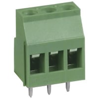 PCB Terminal Screw 5.08m m 12AWG 400V 24A 3 Position COMBICON MKDS Series