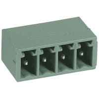 Serie Pluggable de la posición COMBICON bujía métrica del jefe 3.81m m 16AWG 160V 8A 4