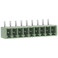Serie Pluggable de la posición COMBICON bujía métrica del jefe 3.81m m 16AWG 160V 8A 9