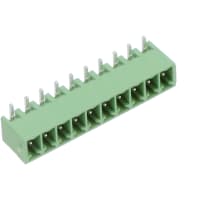 Serie Pluggable de la posición COMBICON bujía métrica del jefe 3.81m m 16AWG 160V 8A 10